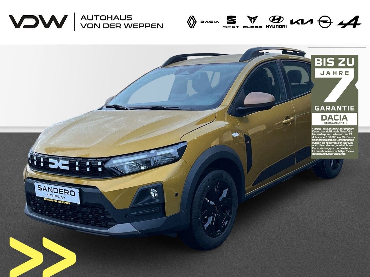 Dacia Neuer Sandero Stepway Extreme TCe 110 Klima