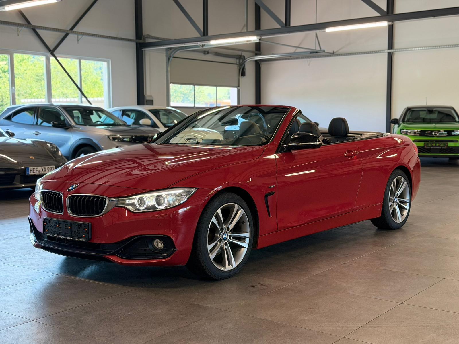 BMW 420 d Sport NAV+BI-XEN+AIRCOLLAR+MEMO+LEDER+TEMP