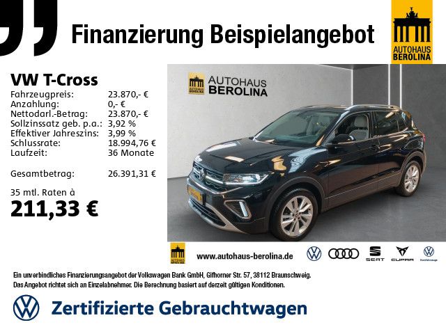 Volkswagen T-Cross 1.0 TSI Style DSG *ACC*NAV*R-CAM*SHZ*