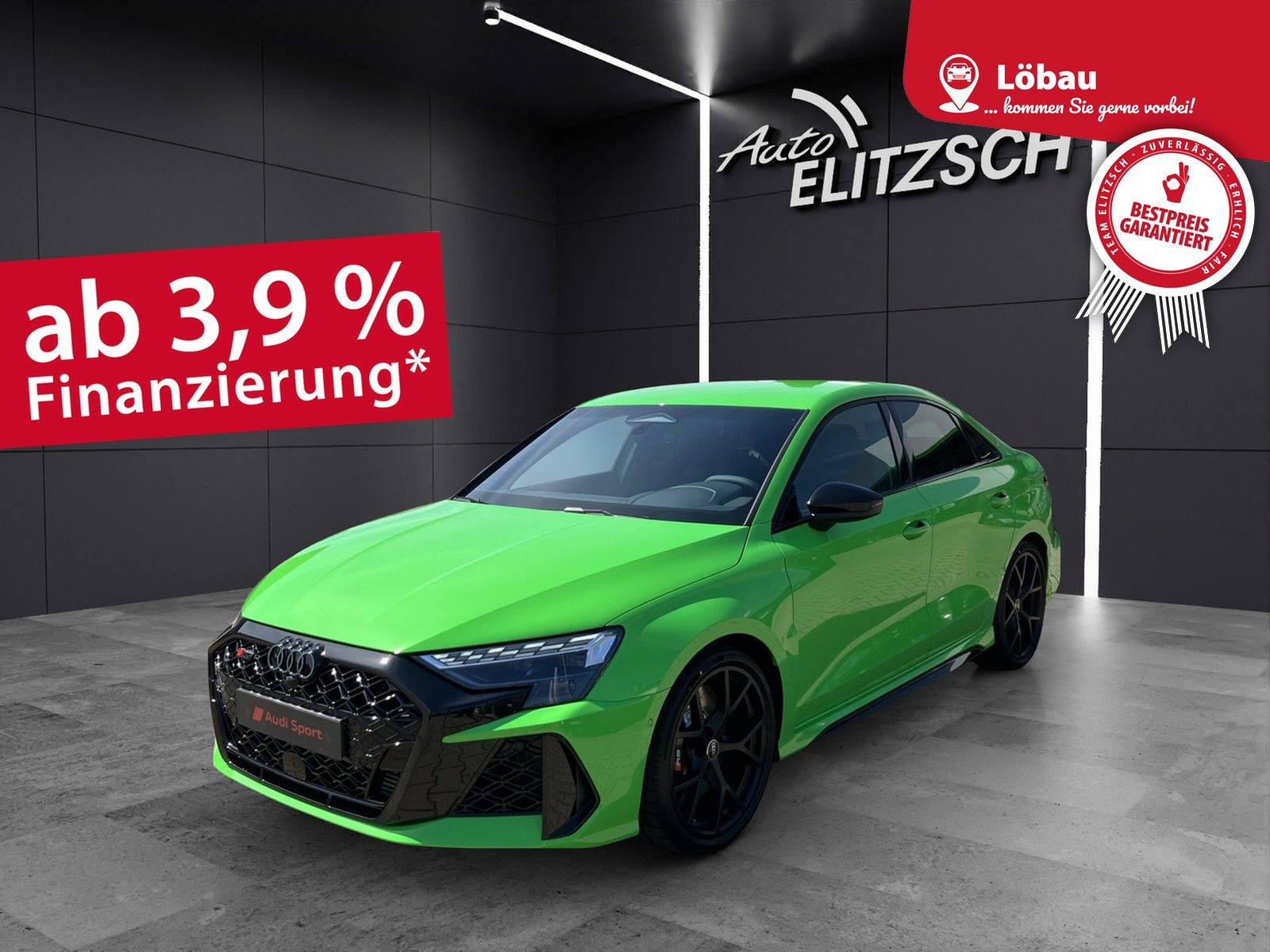 Fahrzeugabbildung Audi RS 3 Limousine quattro S tronic MATRIX RFK NAVI