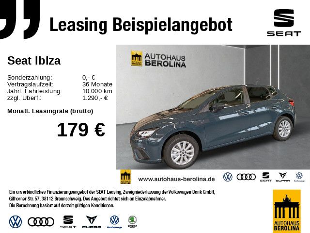 Ibiza 1.0 TSI Road Edition DSG *GRA*NAV*PDC*SHZ*