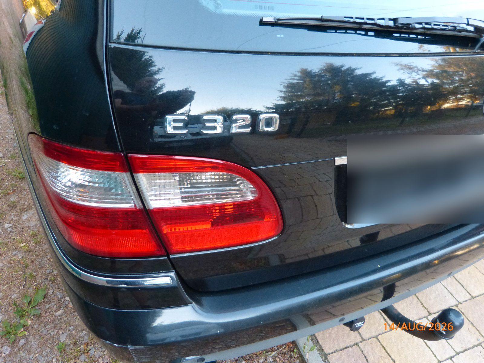 Mercedes-Benz E320 2005 — engine 224 HP (165kW)