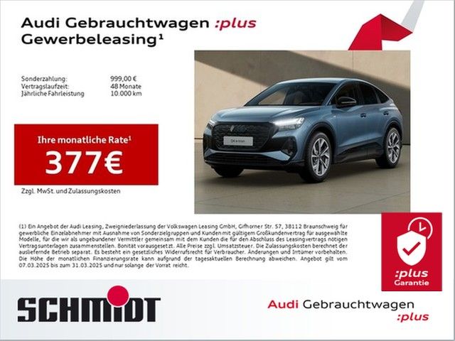 Audi Q4 Sportback e-tron  45 quattro S line LM20 Matr