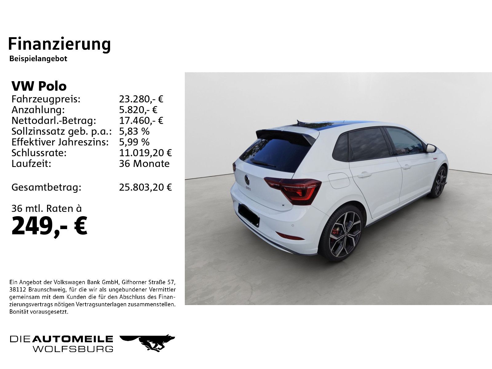 Volkswagen Polo 6 VI 2.0 GTI DSG GTI ACC Einparkhi foto 2
