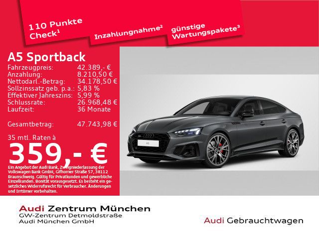 Audi A5 Sportback 40 TDI qu. S tronic S line competit foto 1