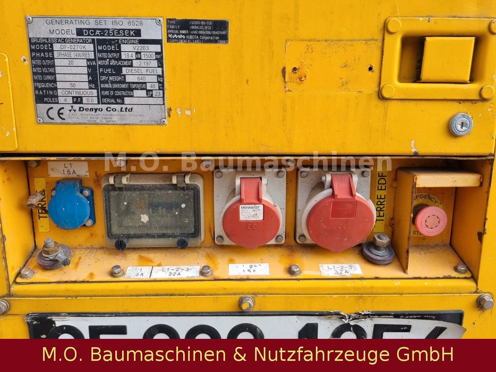 Fahrzeugabbildung Andere Denyo 20 KVA / Generator /