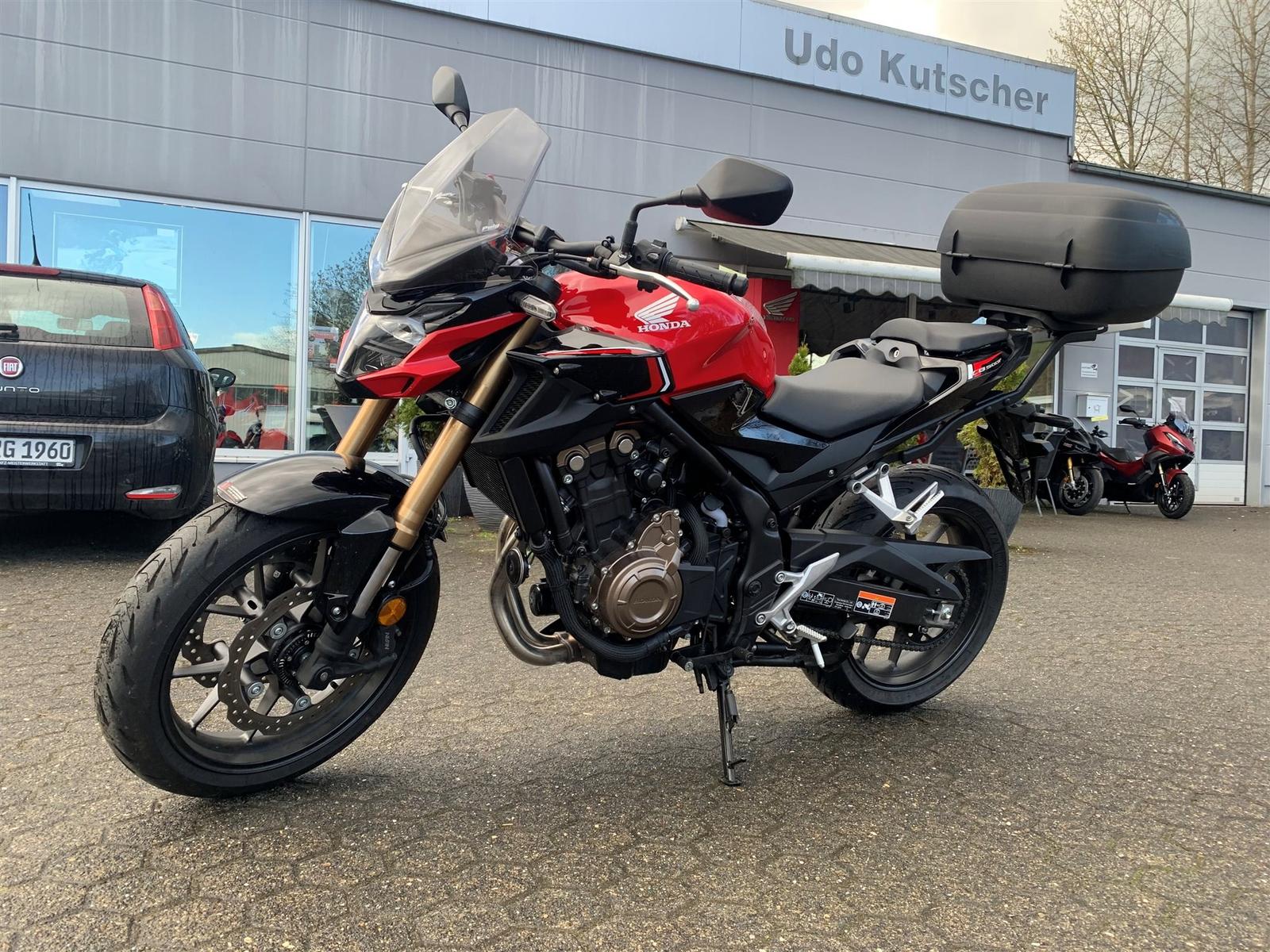 Honda CB 500 *3961 km*Topcase/Scheibe*TOP