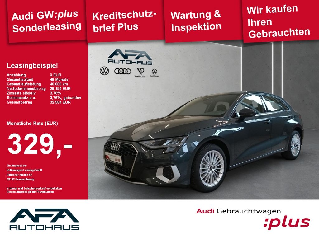 Audi A3 Sportback 35 TFSI Advanced PDC*GRA*Smart-Int*