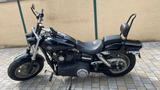 Harley-Davidson Fat Bob FXDF 2011 Schwarz mit Penzl Auspuff  - HARLEY-DAVIDSON 2011 FAT BOB