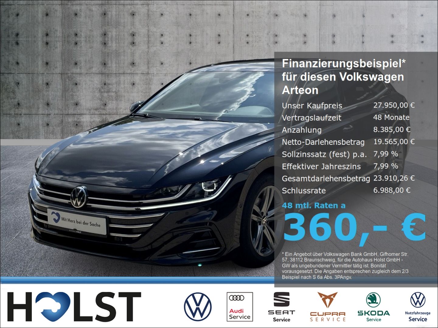 VW Arteon Shootingbrake 2.0TDI DSG R-Line MatrixLED