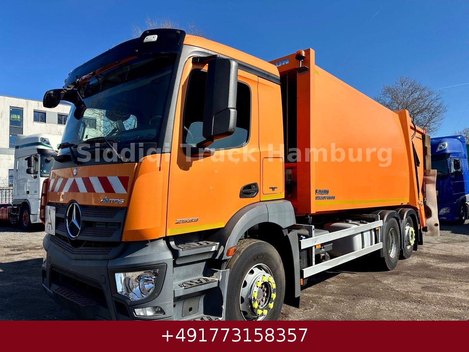 Mercedes-Benz ANTOS 2533 L Müllwagen Faun Variopress Zöller