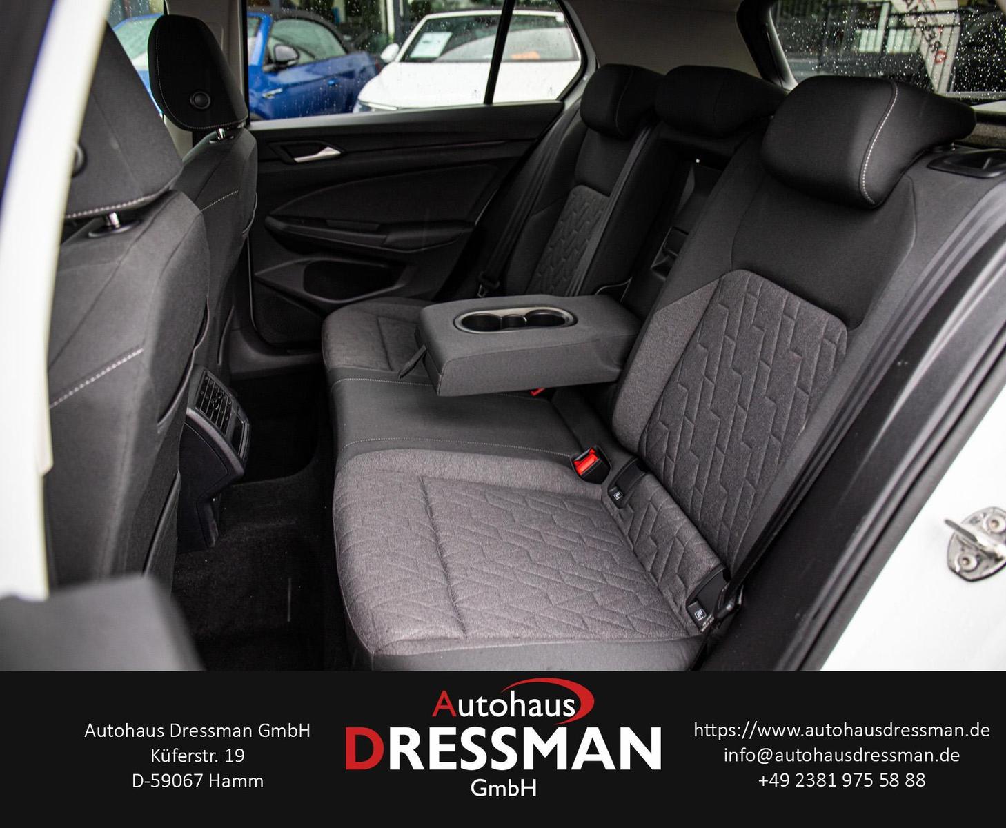 Volkswagen Golf 1.5 eTSI Life ACC LED APP SITZ/LENKHZG PDC, миниатюра 11