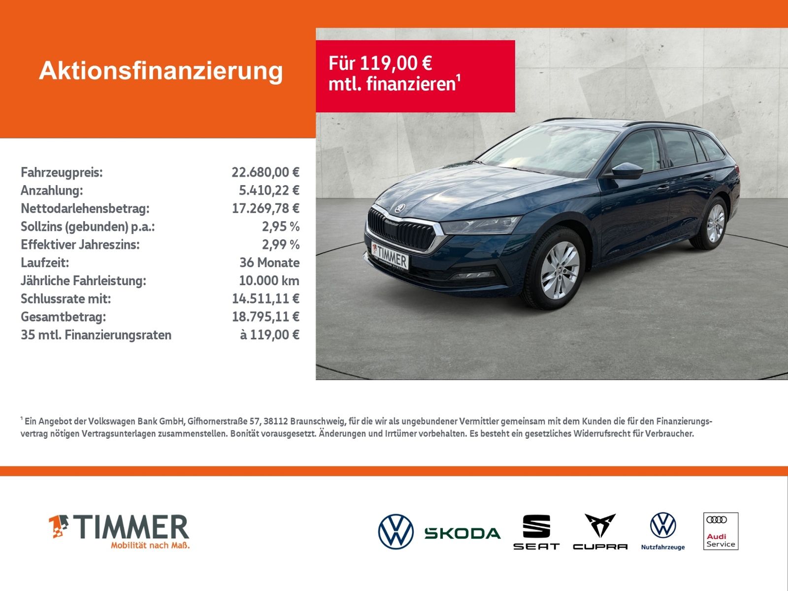 Skoda Octavia Combi 2.0 TDI DSG +MATRIX+ACC+PAN+NAVI+ imagem 2