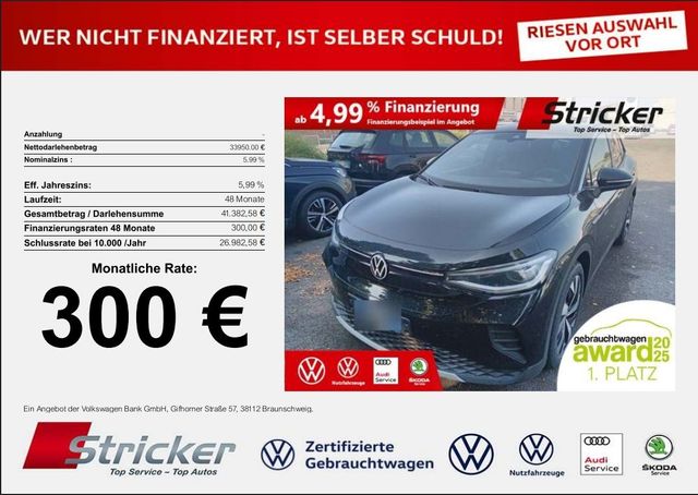 Volkswagen ID.4 Pro Performance 150/77 300,-ohne Anzahlung