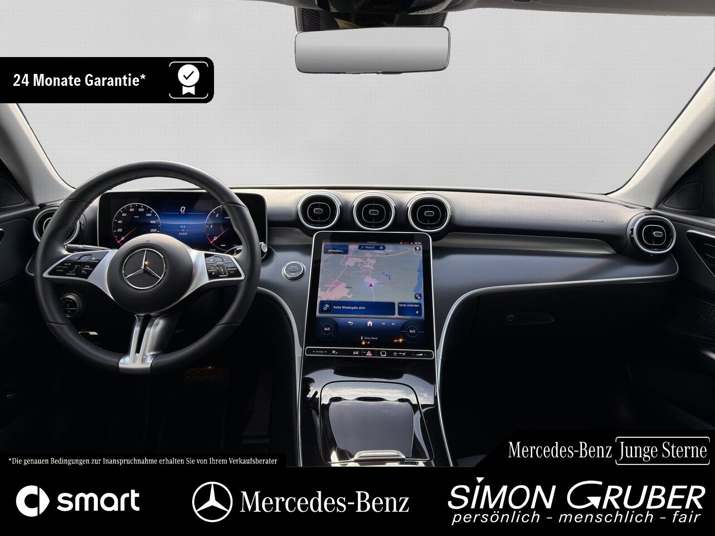 Fahrzeugabbildung Mercedes-Benz C 200 d Avantgarde Totwinkel LED MBUX AHK