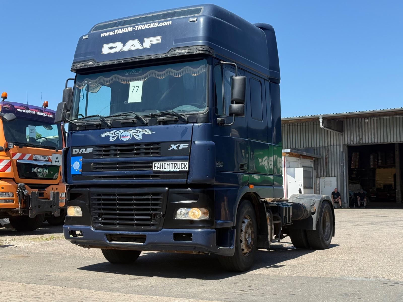 DAF XF 95.430, Euro 4, Klima, Space Cub, Blatt-Luft