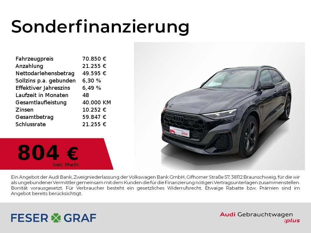 Audi Q8 50 TDI 2x S Line Pano,AHK,MatrixLED,Kamera