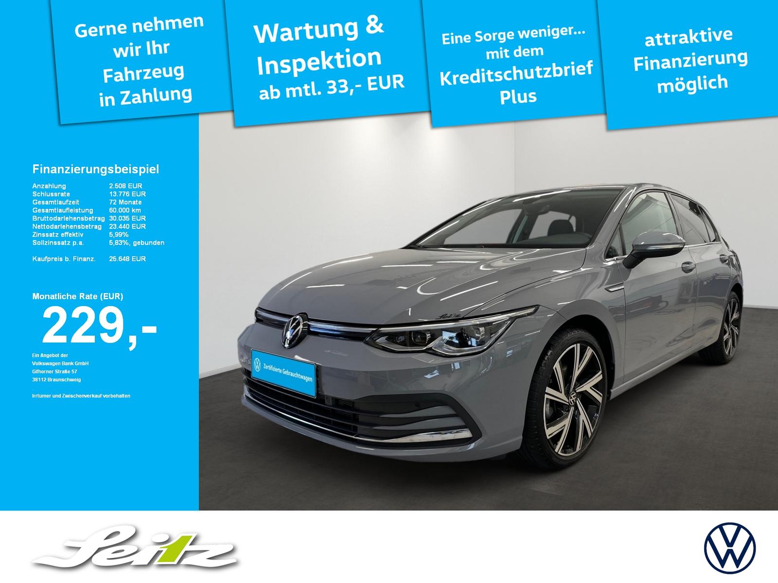 Volkswagen Golf VIII 1.5 eTSI Style *LED*HARMAN*KAMERA*