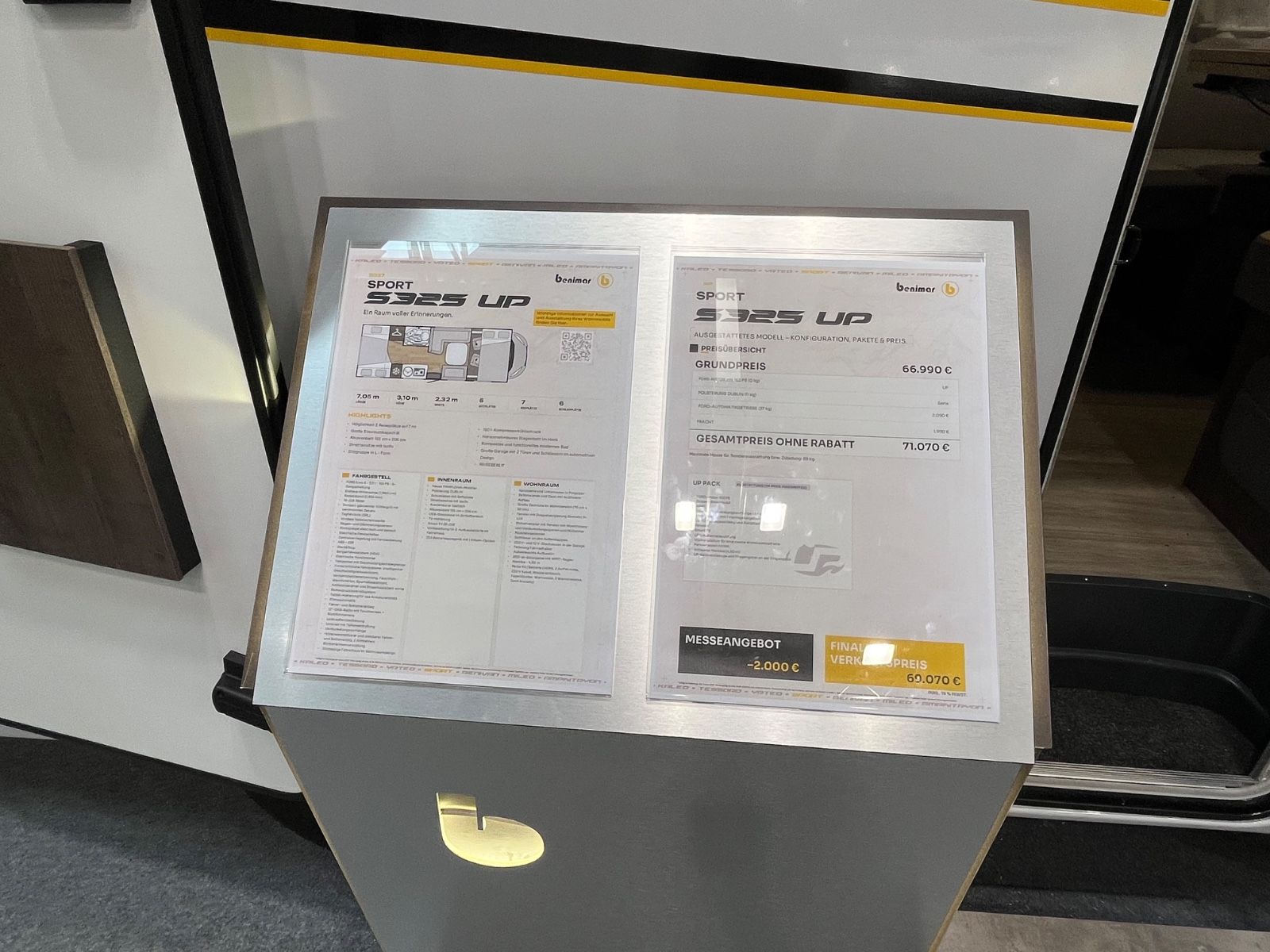 Fahrzeugabbildung Benimar S 325 UP ++Md.27 neu 165 PS**