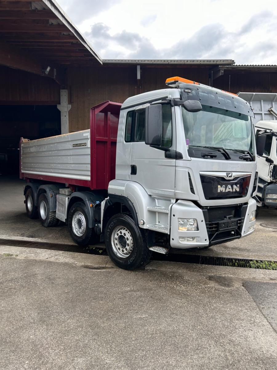 MAN TGS 41.500 8x4 Meiler Kipper