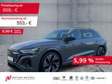 Audi Q8 e-tron 50 QU S-LINE MATRIX+NAV+ACC+AIR+AHK+22 - scheckheftgepflegte Audi Q8 e-tron
