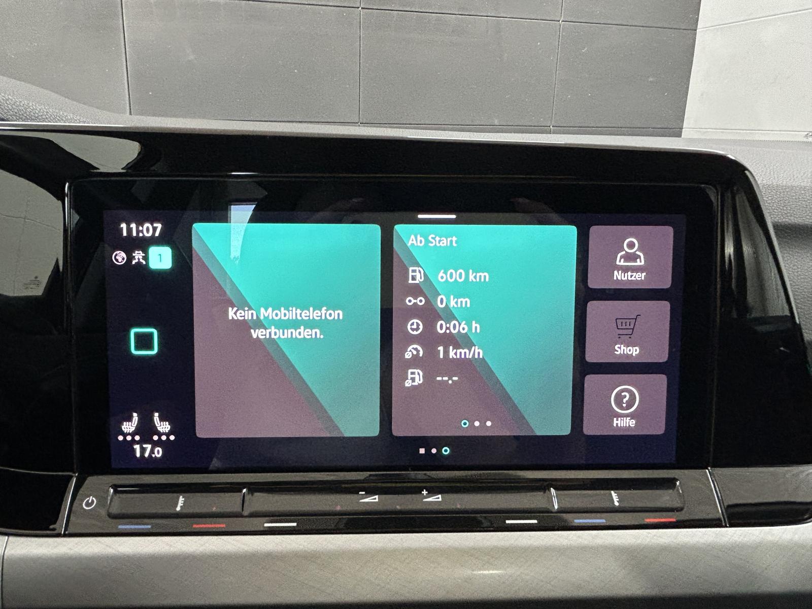 Volkswagen Golf VIII Life+PDC+SHZ+CarPlay+DAB+Lane-Assist, миниатюра 30