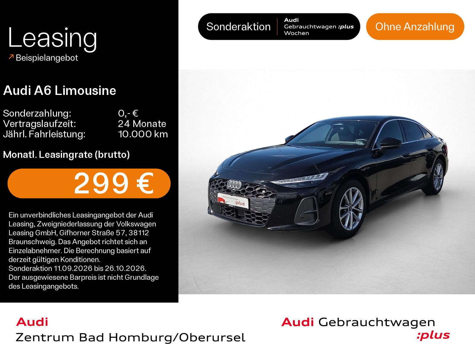 Audi A6 Limousine 40 TDI qu S line S tro*B&O*HUD*LED+