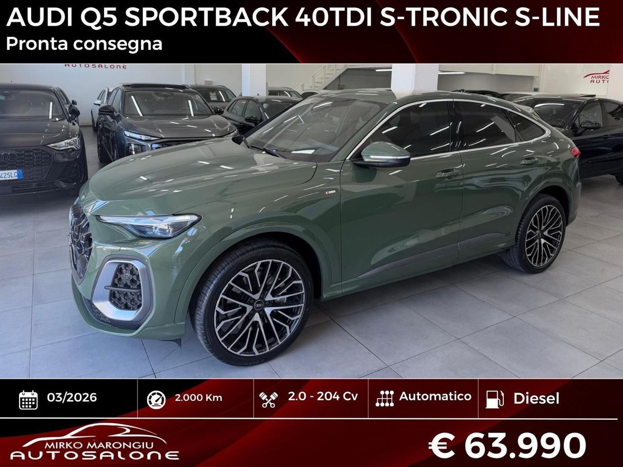 Audi Q5 SPB 40 TDI quattro S tronic line FINANZI