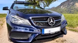 Mercedes-Benz E 220 d Cabrio AMG-Line Automatic EU6 - mit Diesel-Antrieb: Blau, Vollleder, Cabrio
