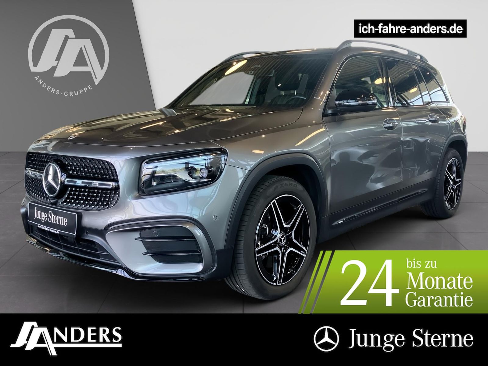 MERCEDES-BENZ GLB 220 d 4M AMG+Pano+LED+Distr.+StHzg+AHK+Burm.