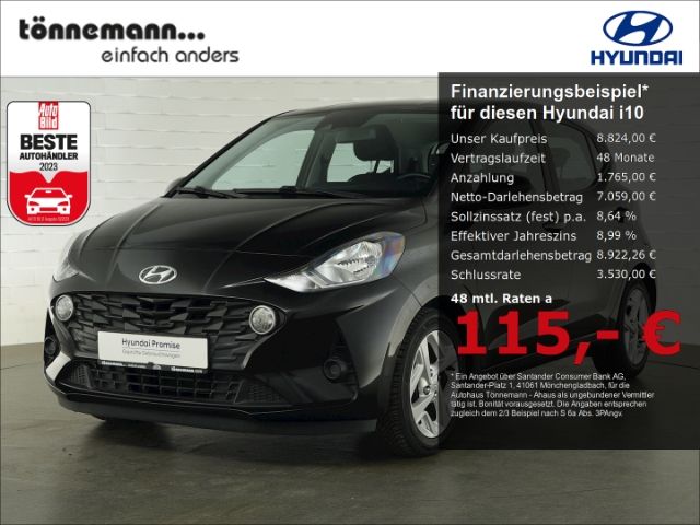 Hyundai i10 TREND+SITZHEIZUNG+LENKRADHEIZUNG+PARKPILOT H