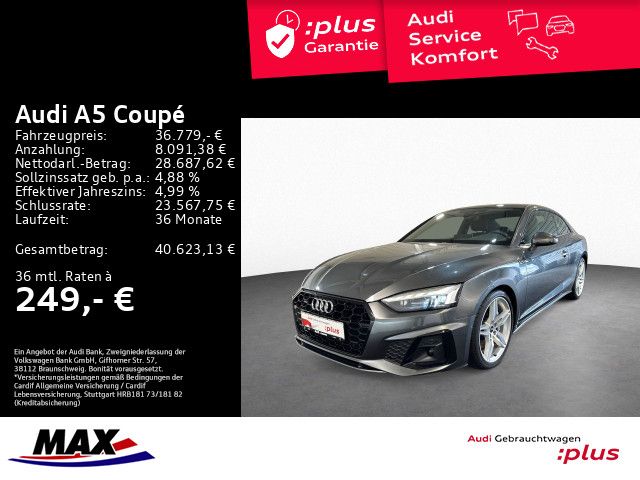 A5 Coupé 50 TDI QUATT S LINE MATRIX+PANO+OPTIK++