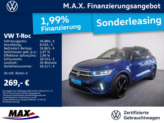 T-Roc 1.5 TSI DSG R-LINE NAV+PANO+AHK+KAMERA+ACC