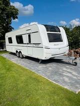 Dethleffs Scandinavia Bet 670 mit großem Vorzelt. 2.500 KG - Wohnwagen Mit vorzelt