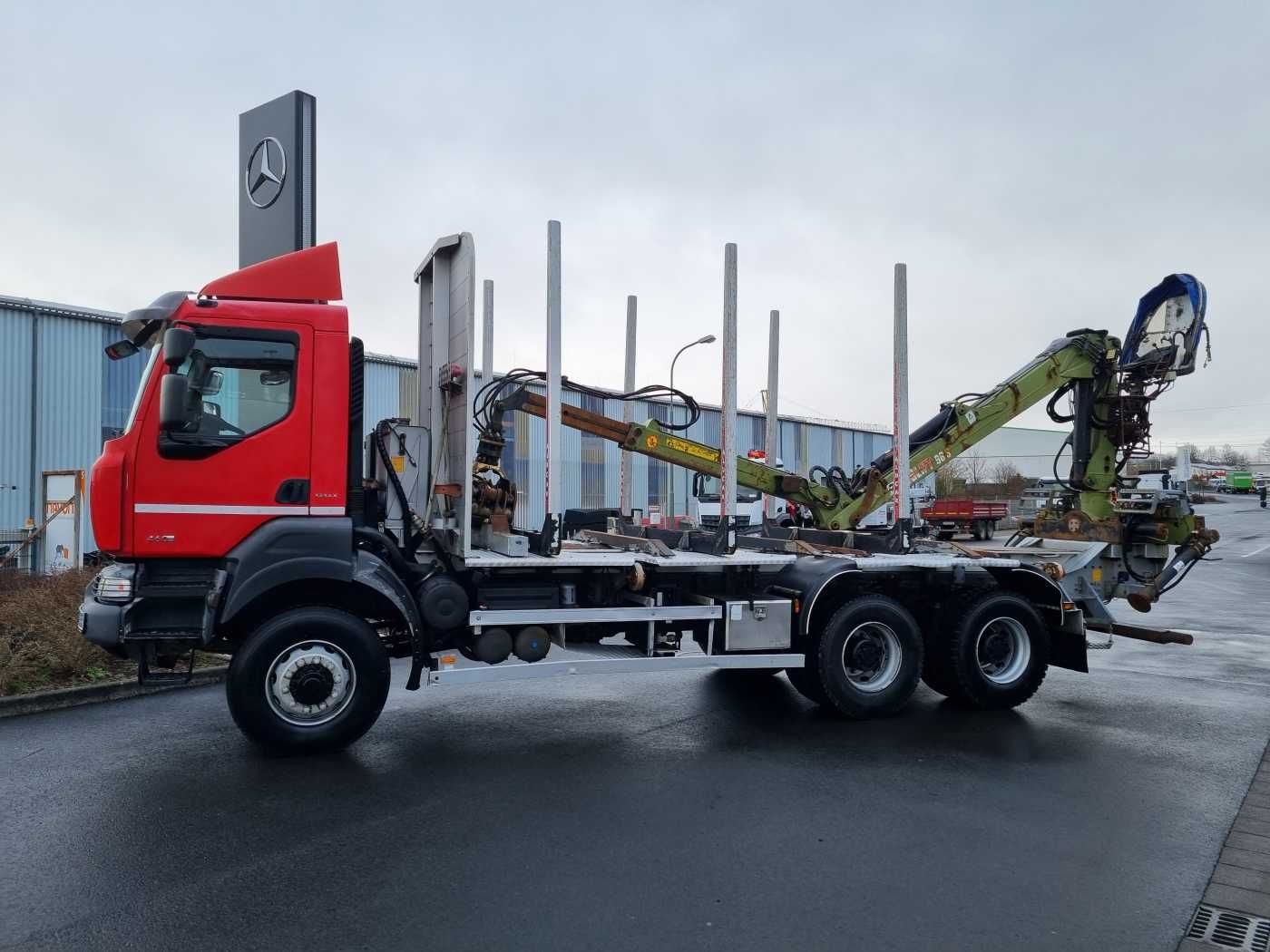 Fahrzeugabbildung Renault Kerax 460.35 DXI 6x6 Loglift 96 S blatt/blatt