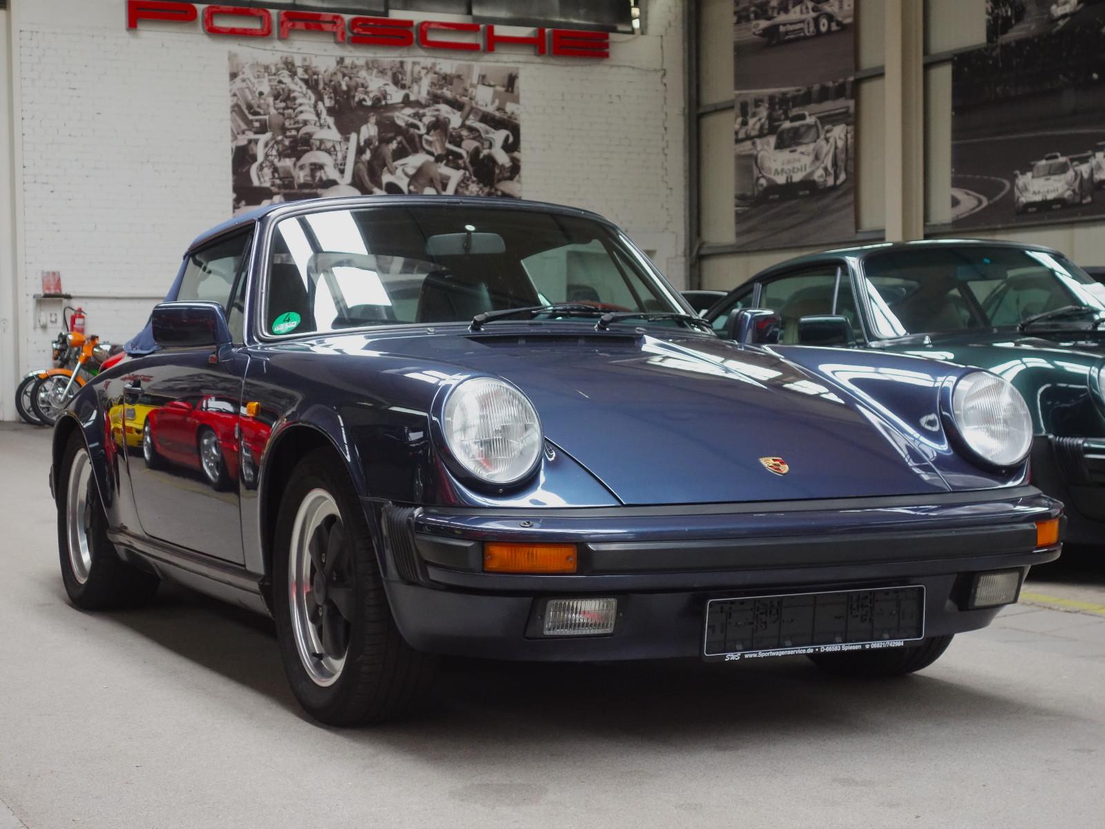 Porsche 911 3,2 Cabrio deutsches Fzg., 930/20, 2. Hd.