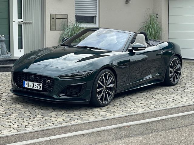 Jaguar F-Type Cabrio P575 AWD R75 VOLL+Britishgrün TOP!