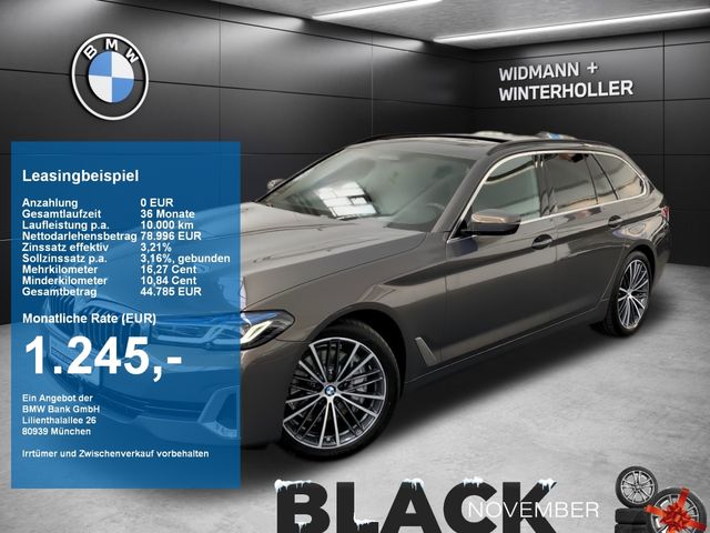 Ein BMW 540 der zum Leasing angeboten wird.