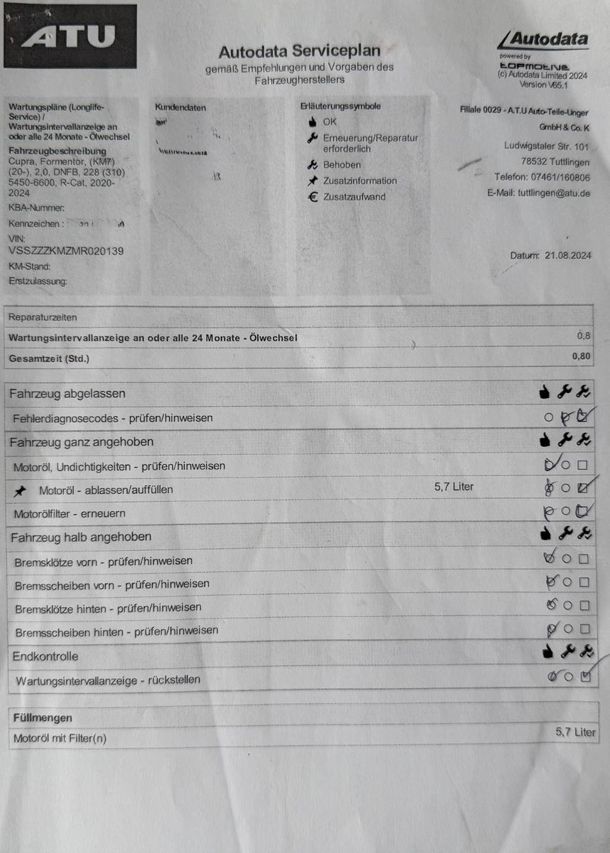 Cupra Formentor AUT ACC RKAM Carpl LKA PANO AHK Vcock, миниатюра 16