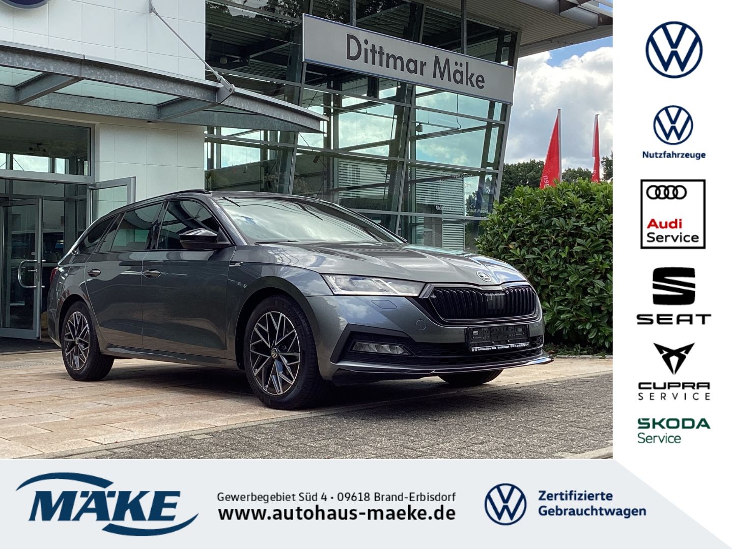 Octavia Combi Sportline 2.0 TDI DSG V-AHK NAV AC