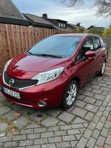 Nissan Note 1.2 Navi Kamera Klimaautomatik Scheckheft - rote Nissan Note