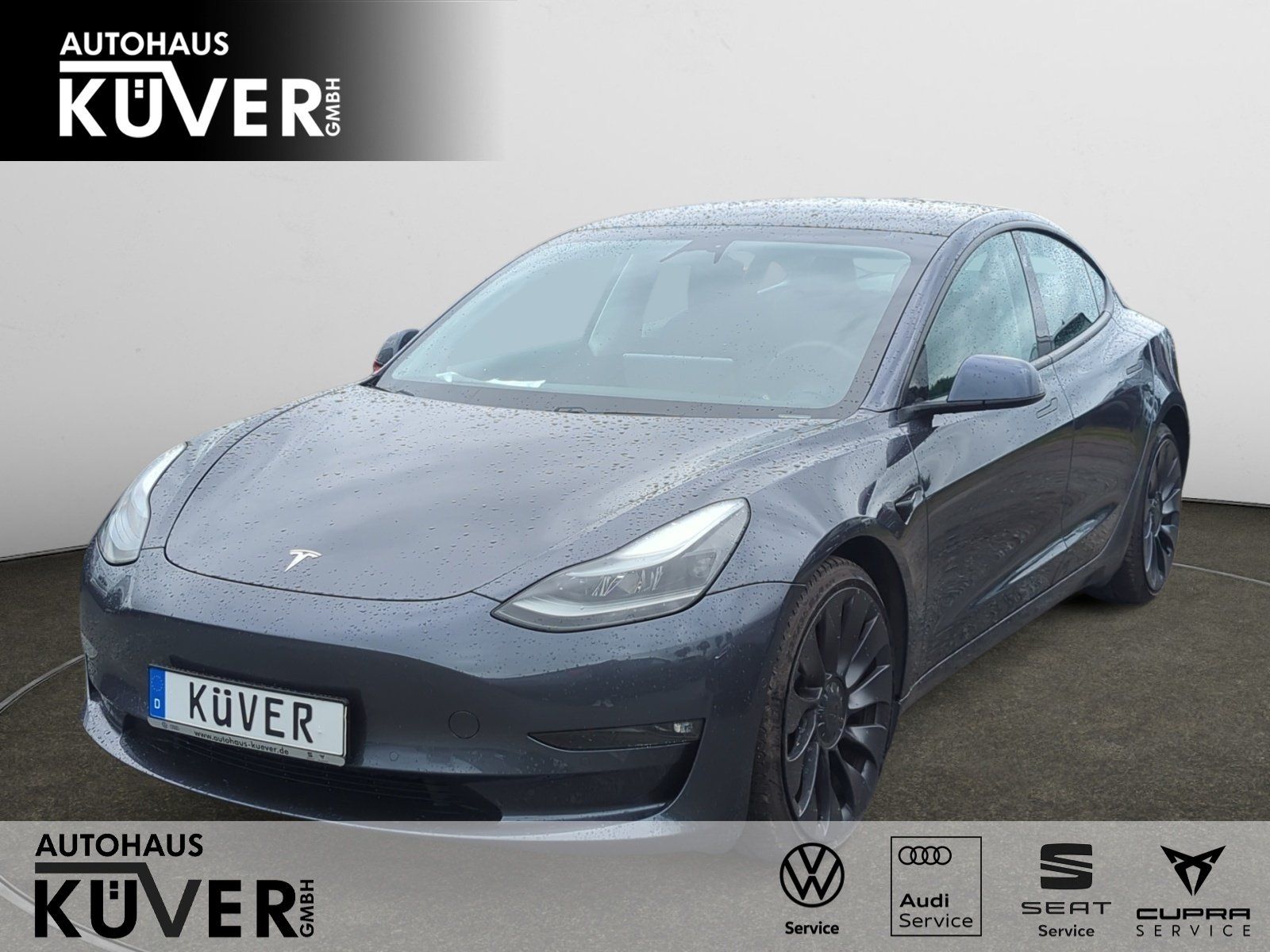 TESLA Model 3 Dual Motor AWD GRA*ACC*PANO*LEDER*SHZ