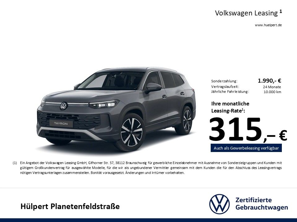 Volkswagen Tayron 2.0 LIFE 4X4 360°CAM ACC LM19 HEADUP NAVI foto 3