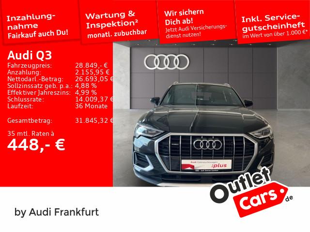 Audi Q3 40 TDI quattro S tronic advanced LED VC Tempo