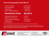 Opel Meriva B drive ACC Ambientebeleuchtung Temp PDC  - Opel Meriva: Weiß