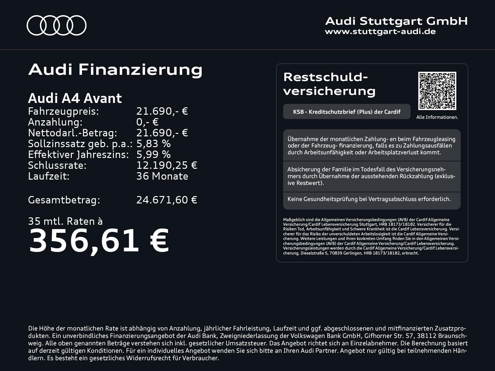 Audi A4 Avant advanced 35 TFSI AHK LED Navi+, миниатюра 2