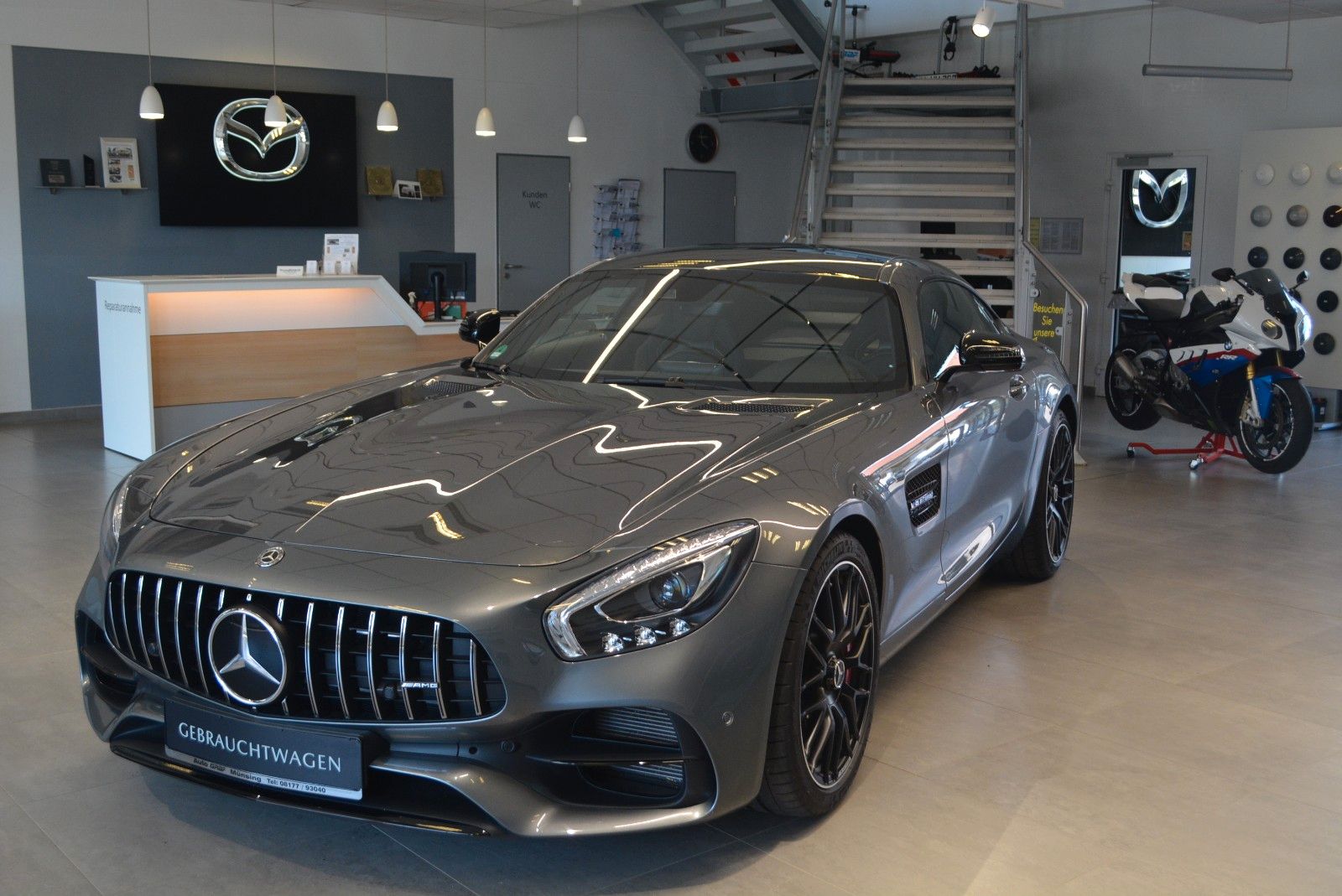 MERCEDES-BENZ AMG GT S AMG-Performance Schalensitze; Burmester