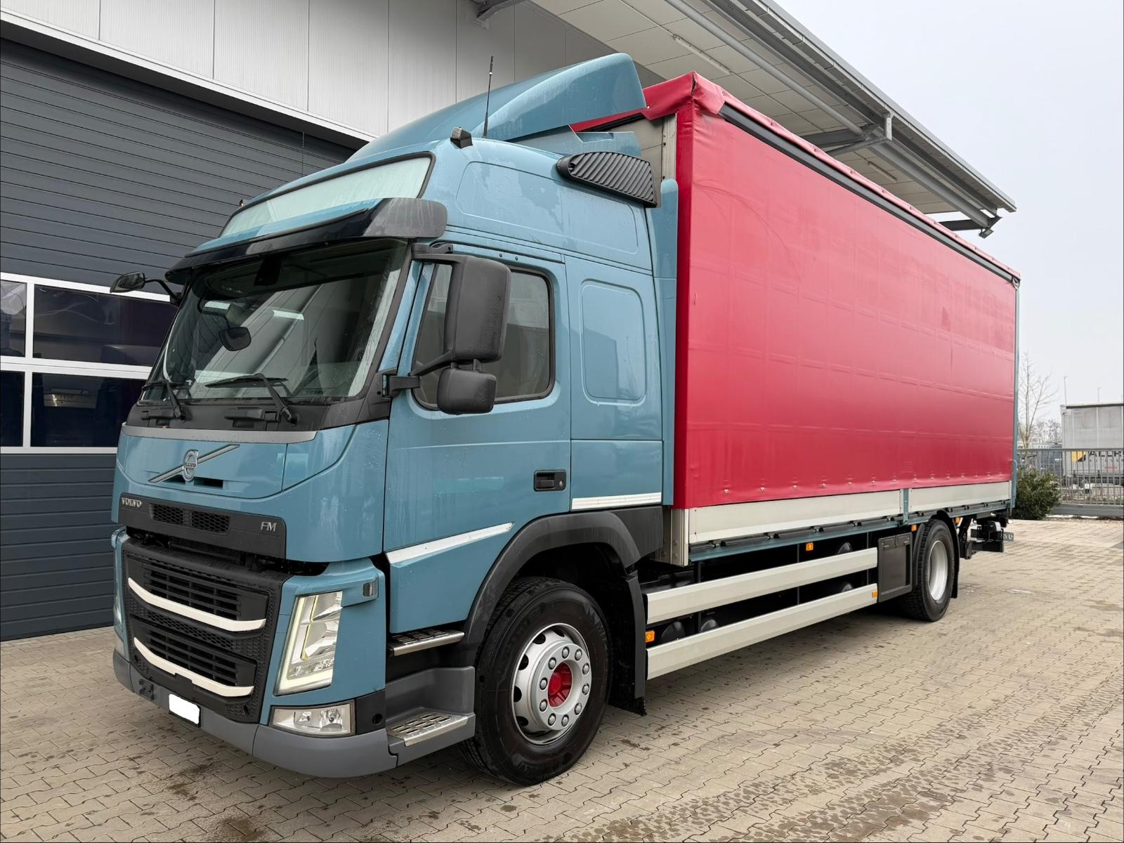 Volvo FM 370,E6,Pritsche-Plane,Edscha,LBW,Top,1. Hand