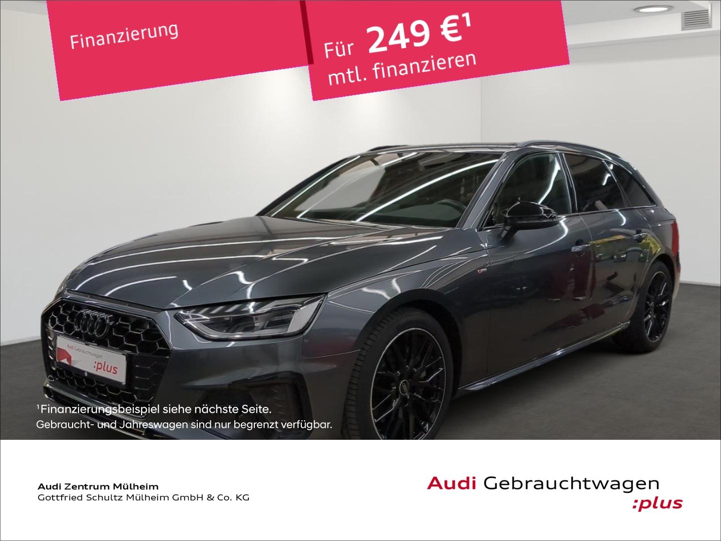 Audi A4 Avant 40 TDI S line Navi LED virtual schwarz 