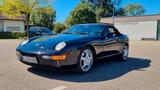 Porsche 968 Cabrio, H-Kennzeichen, dreifach schwarz. - Porsche 968: Cabrio